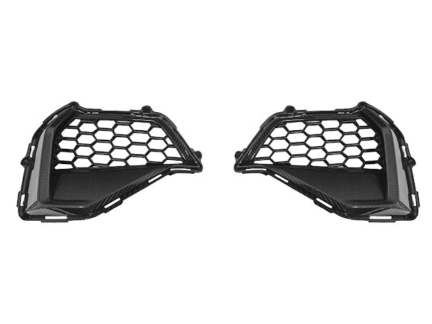 2024-Up Mustang GT S650 | CARBON FIBER Front Side Grille Insert Replacement Pair